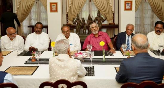 India's S. Jaishankar meets Tamil Leaders